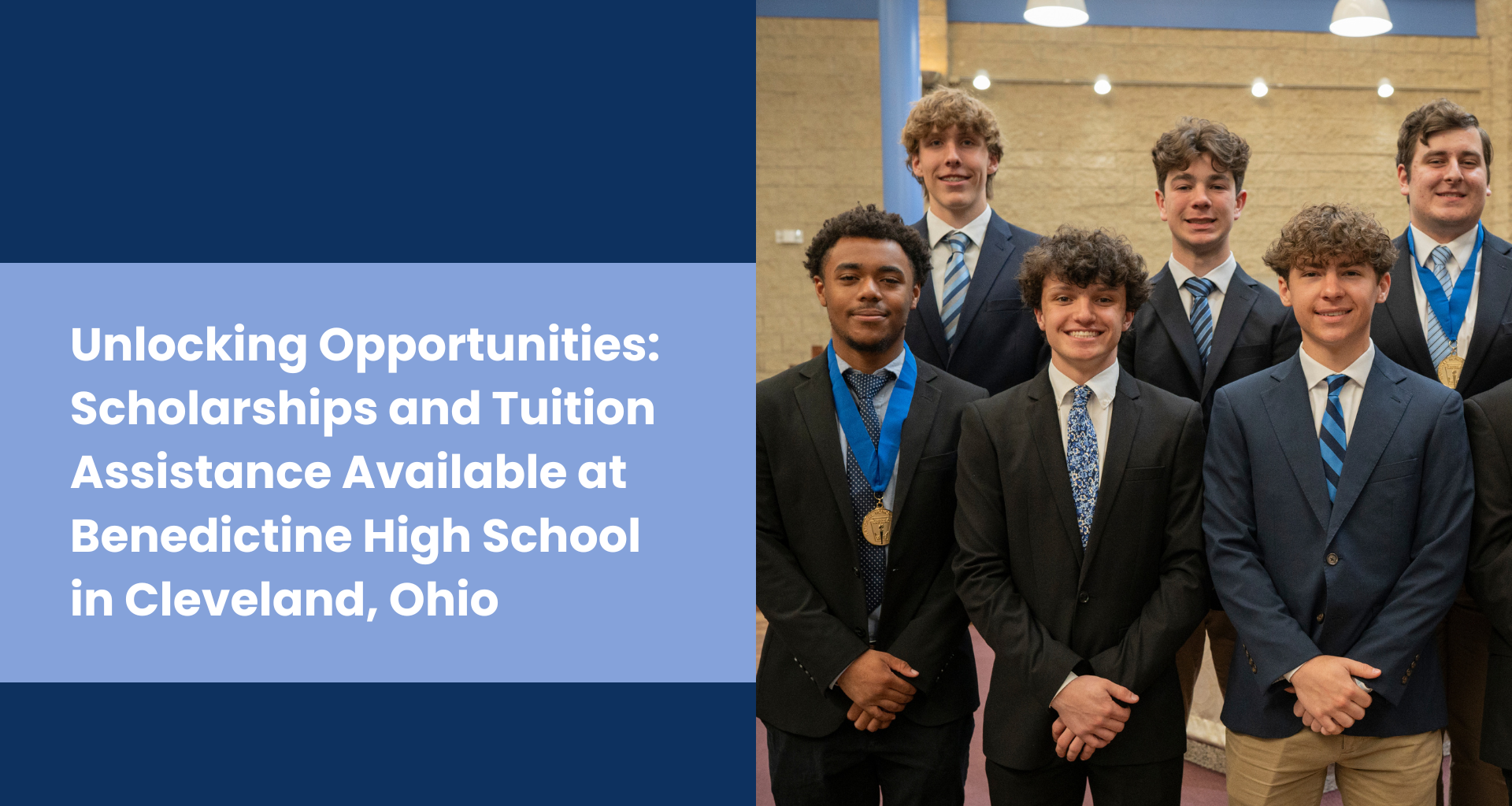 Benedictine High School scholarships Benedictine High School admissions process College prep high school in Cleveland