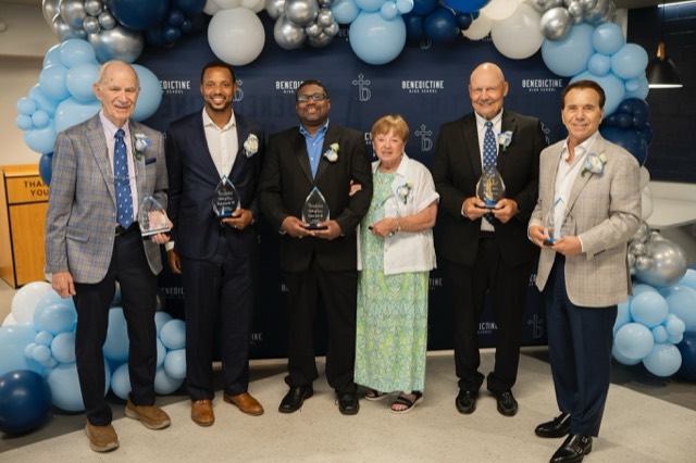 The Benedictine Halls of Excellence Induction was held over Reunion Weekend in the Student Commons and was an inspiratio…
