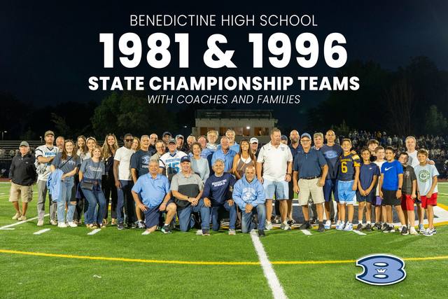 Our 1981 and 1996 State Championship teams reunited at Don Shula Stadium and were recognized at halftime in our game aga…