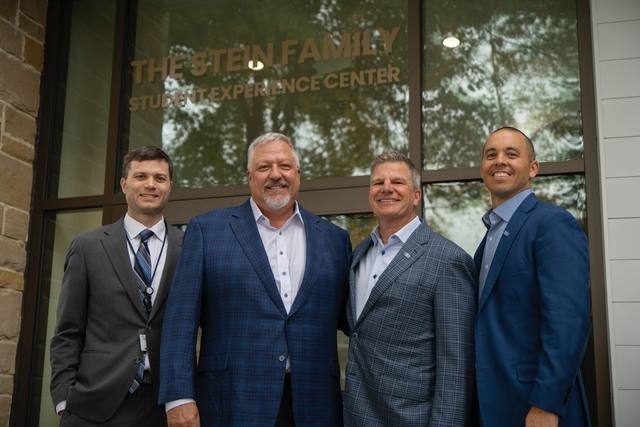 After Kevin Stein gave $1 Million dollars to BHS100!, we recently had the opportunity to invite him for a ribbon cutting…